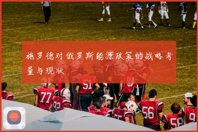 施罗德对俄罗斯能源政策的战略考量与现状