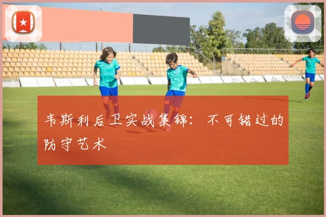 韦斯利后卫实战集锦：不可错过的防守艺术